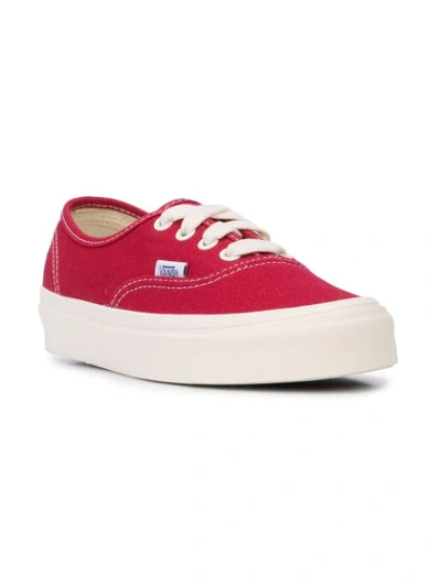 Shop Vans Og Authentic Lx “chilli Pepper” Sneakers In Red