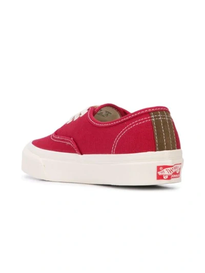 Shop Vans Og Authentic Lx “chilli Pepper” Sneakers In Red