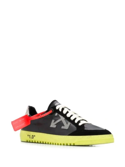 OFF-WHITE 2.0 LOW SNEAKERS - 黑色