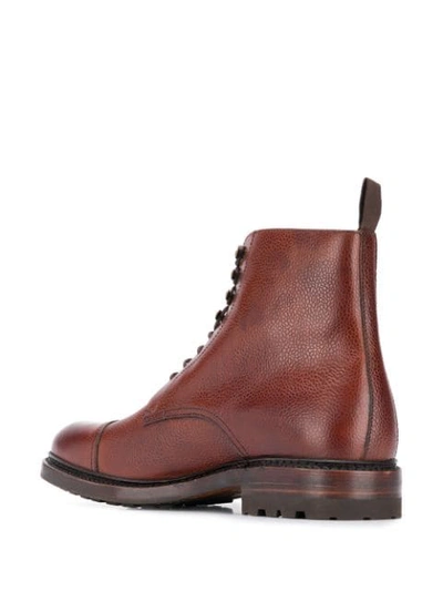 Shop Berwick Shoes Marron Boots In Brown