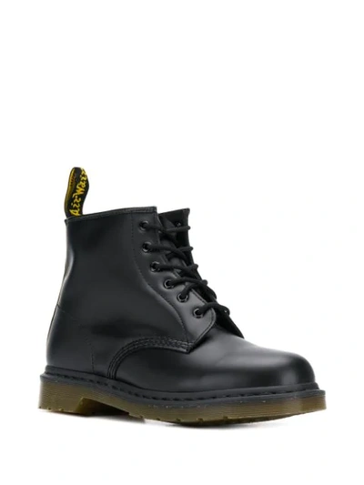 Shop Dr. Martens' Leather Ankle Boots In Black