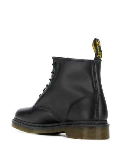 Dr. Martens' 101 Archive Leather Ankle Boots In Black