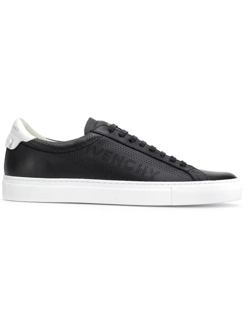 Givenchy Urban Street Sneakers In Black Leather | ModeSens