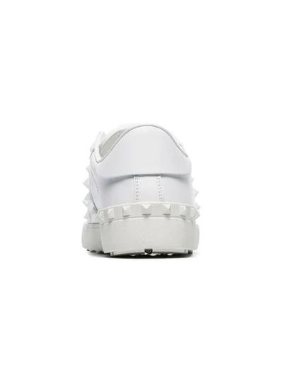 Shop Valentino Garavani Open Sneakers - White