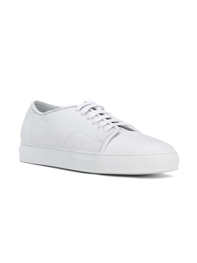 Shop Aiezen Lace-up Low-top Sneakers In White