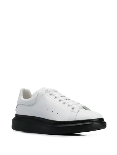 Shop Alexander Mcqueen Oversized Sneakers - White