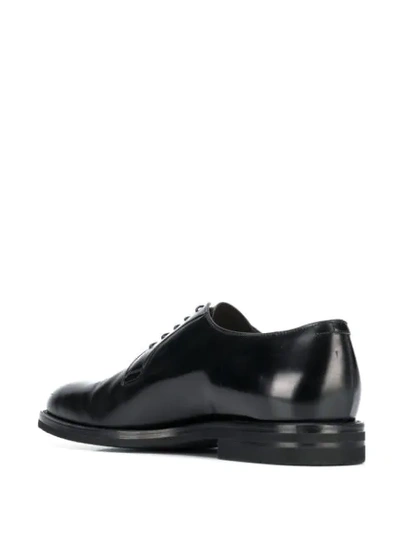 Shop Brunello Cucinelli Lace-up Derby Shoes In Black