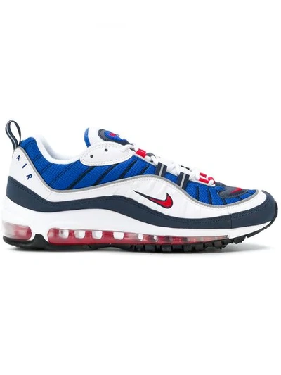 Shop Nike Air Max 98 Sneakers In Blue