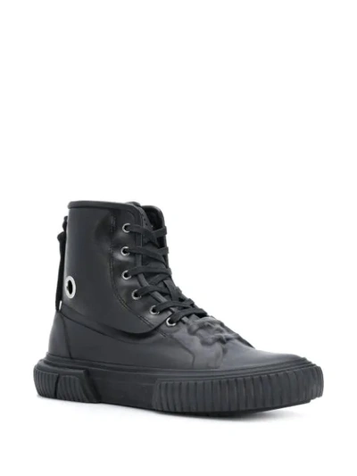 Shop Both Hi-top Sneakers In Black