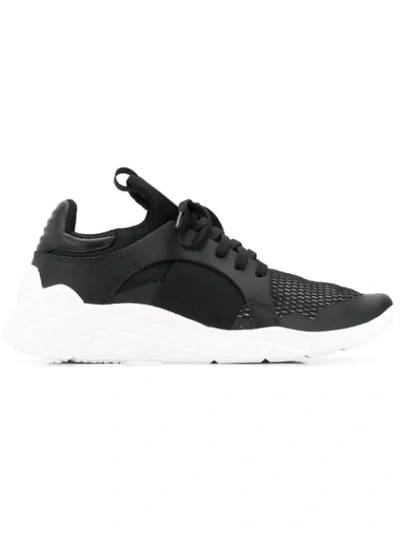 Shop Mcq By Alexander Mcqueen Chunky Sole Sneakers In Black