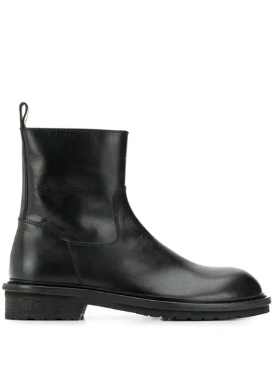 Shop Ann Demeulemeester Tucson Boots In Black