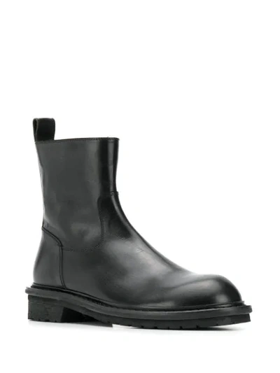 Shop Ann Demeulemeester Tucson Boots In Black