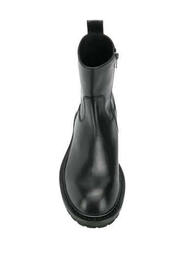 Shop Ann Demeulemeester Tucson Boots In Black