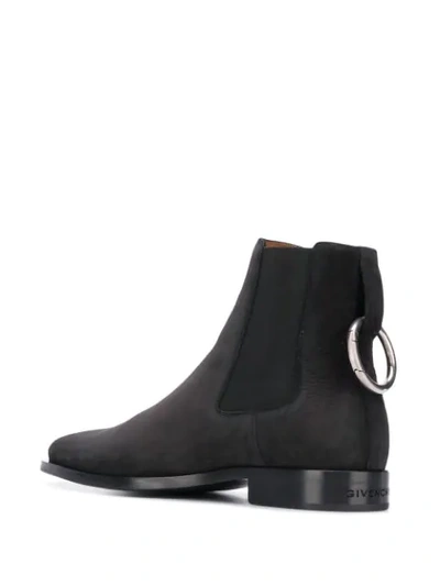 GIVENCHY DALLAS CHELSEA BOOTS - 黑色