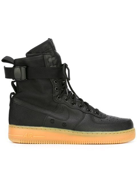 Nike Special Field Air Force 1 Sneakers In Black Modesens