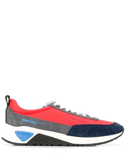 Shop Diesel S-kb Lo-top Sneakers In Red