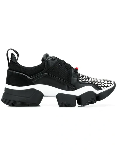 Shop Givenchy Low Jaw Sneakers In Black