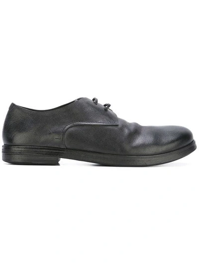 Shop Marsèll Classic Derby Shoes In Black