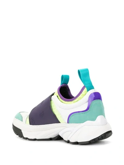 Shop A(lefrude)e Colour Block Chunky Sneakers In Multicolour