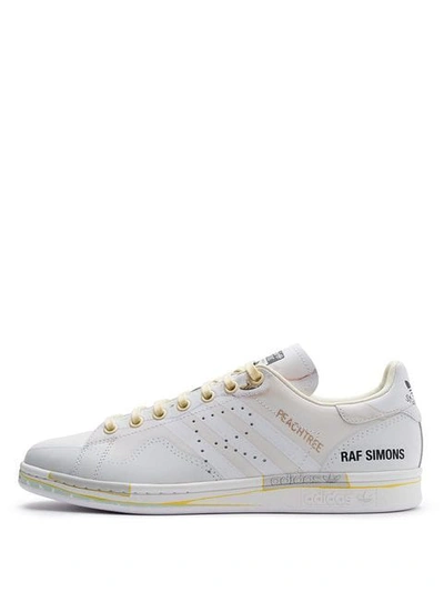 Shop Adidas Originals X Raf Simons Stan Smith Sneakers In White