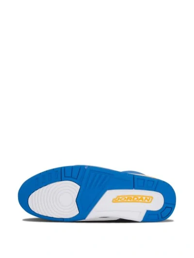 Jordan Air  3 Ls Sneakers In Blue