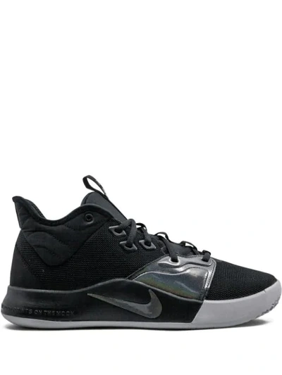 Shop Nike Pg 3 Sneakers In Black