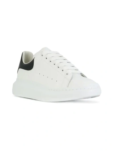 Shop Alexander Mcqueen Oversized Sneakers In White