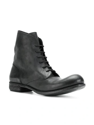 Shop A Diciannoveventitre Lace-up Boots In Black