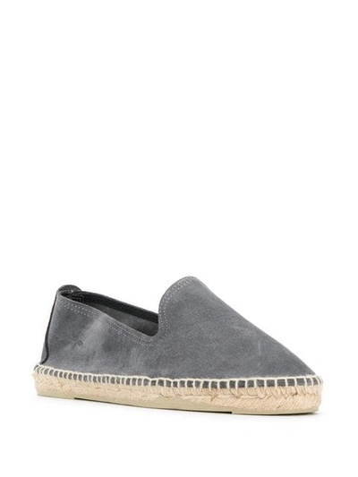 Manebi Classic Espadrilles In Grey
