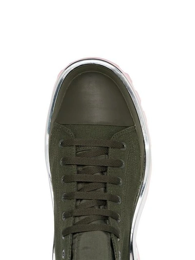 Shop Adidas Originals Detroit Runner Sneakers In Green