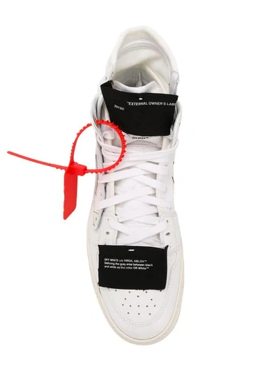 Shop Off-white Off Court Sneakers In 0100 White