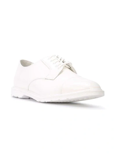 Shop Gosha Rubchinskiy X Dr Martens Derby Shoes In White