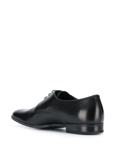PRADA CLASSIC LACE-UP SHOES - 黑色