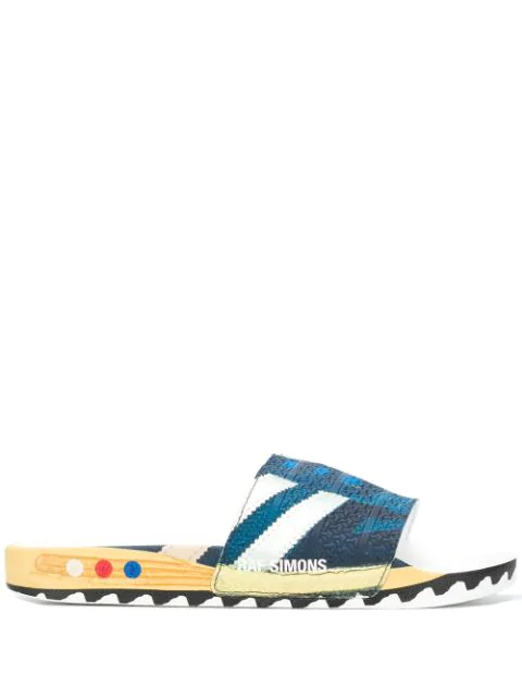 raf simons adidas flip flops