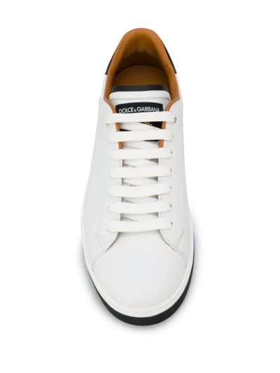 Shop Dolce & Gabbana Roma Sneakers In White