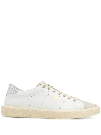 Shop Golden Goose Low-top Tennis Sneakers In C4 White