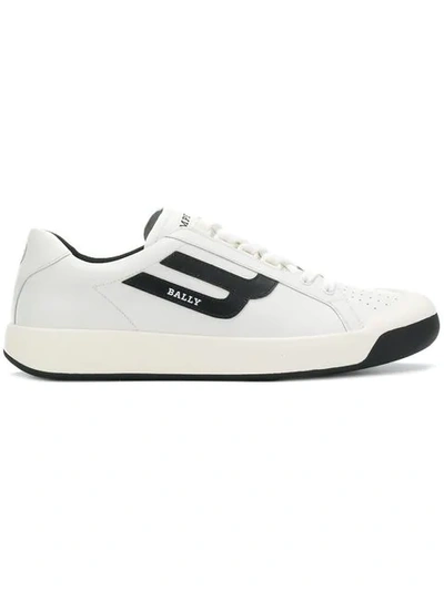 Shop Bally New Competition Sneakers In White