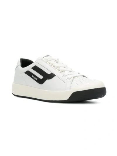 Shop Bally New Competition Sneakers In White