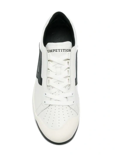 Shop Bally New Competition Sneakers In White