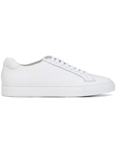 Shop Aiezen Lace-up Sneakers In White