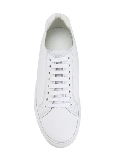 Shop Aiezen Lace-up Sneakers In White