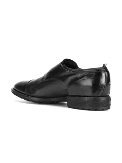 Shop Officine Creative Princeton Monk Shoes In Black