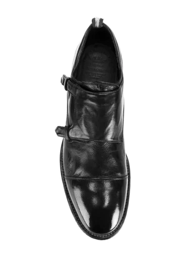 Shop Officine Creative Princeton Monk Shoes In Black