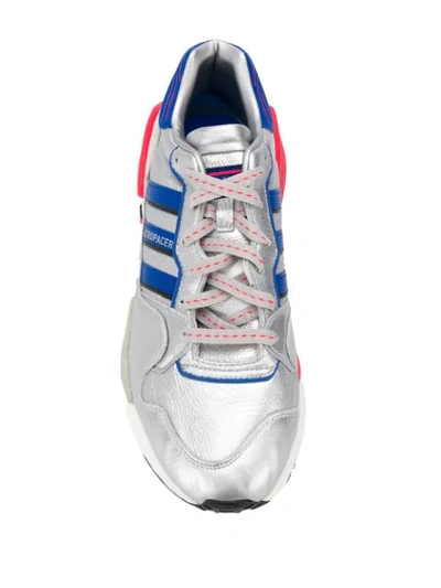Adidas Originals Zx930xeqt Trainers In Silver