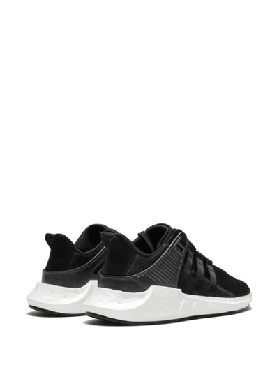 Shop Adidas Originals Eqt Support 93/17 Sneakers In Black