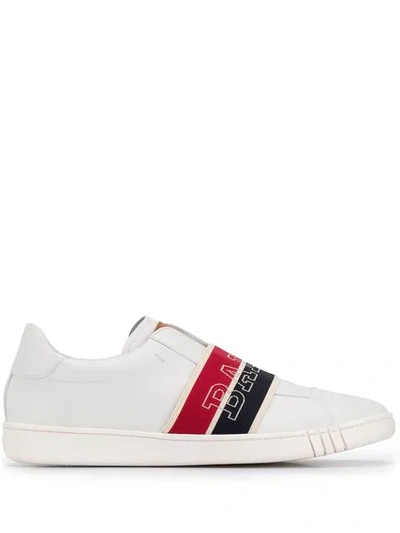 Shop Bally Wictor Sneakers In White