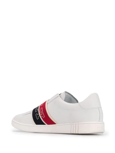 Shop Bally Wictor Sneakers In White