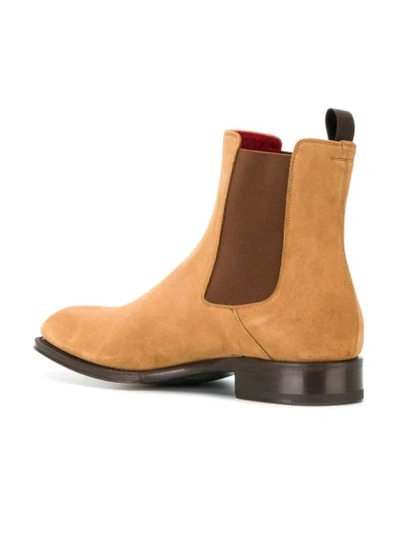 Shop Alexander Mcqueen Chelsea Boots In Neutrals