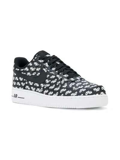 Shop Nike Air Force 1 Sneakers In Black