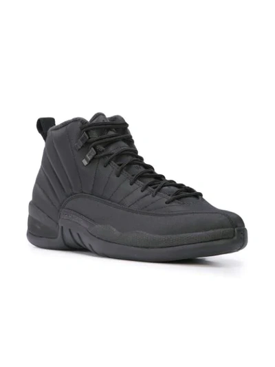 Nike Air Jordan 12 Retro Wntr Sneakers In Black | ModeSens